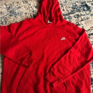 Nike Red Hoodie